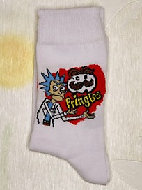 CS-009 Rick - Pringles на белом